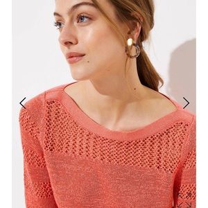 Loft Soft Knit Coral Sweater